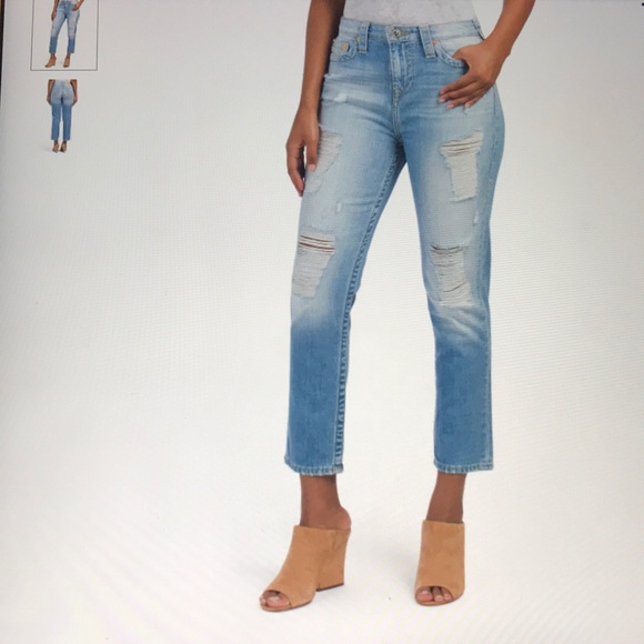 True Religion Denim - TRUE RELIGION High waist boyfriend jeans